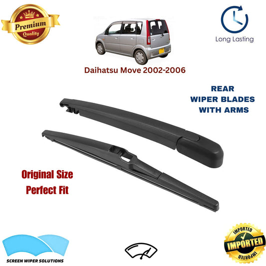 Daihatsu Move 2002-2006 Rear Wiper Blade with Arm in Pakistan