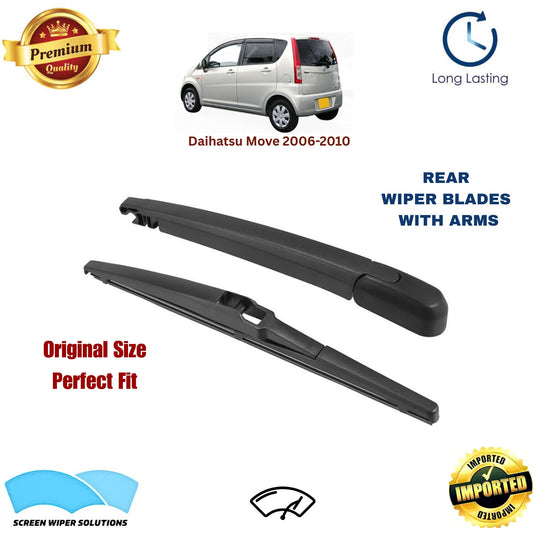 Daihatsu Move 2006-2010 Rear Wiper Blade with Arm in Pakistan