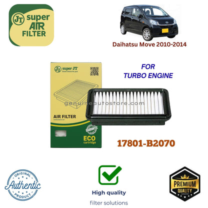 Daihatsu Move 2010-2014 Air Filter Super JT 17801-B2070 in Pakistan