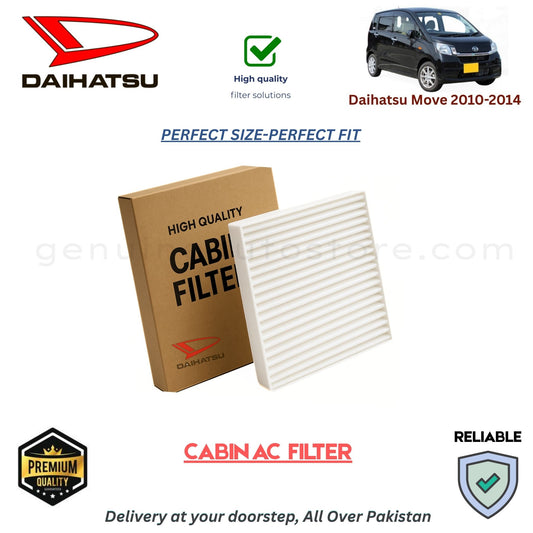 Daihatsu Move 2010-2014 CABIN AC FILTER in Pakistan. 100% Genuine, Reliable, Best Price, Cash on Delivery Available  