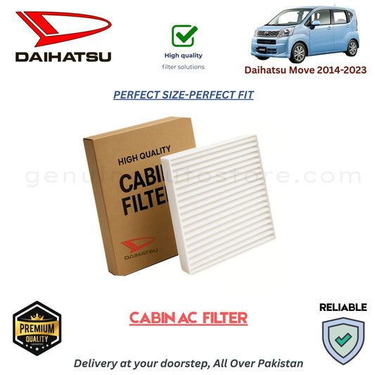 Daihatsu Move 2014-2023 CABIN AC FILTER in Pakistan. 100% Genuine, Reliable, Best Price, Cash on Delivery Available  