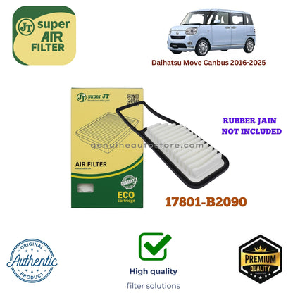 Daihatsu Move Canbus 2016-2025 Air Filter Super JT 17801-B2090 in Pakistan
