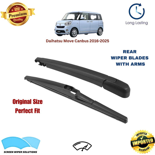 Daihatsu Move Canbus 2016-2025 Rear Wiper Blade with Arm in Pakistan