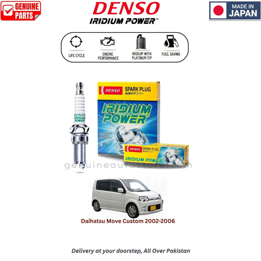 Daihatsu Move Custom 2002-2006 Denso Iridium Spark Plug in Pakistan, 100% Genuine, Reliable, Best Price, Cash on Delivery Available   