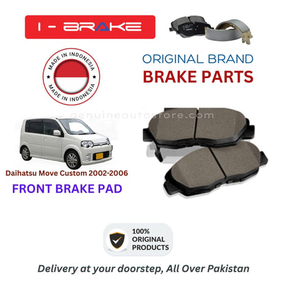 Daihatsu Move Custom 2002-2006 Front Brake Pads iBrake Indonesia Genuine