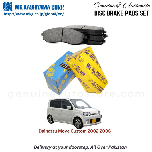 Daihatsu Move Custom 2002-2006 MK Japan  Front Brake Pads in Pakistan, 100% Genuine, Reliable, Best Price, Cash on Delivery Available