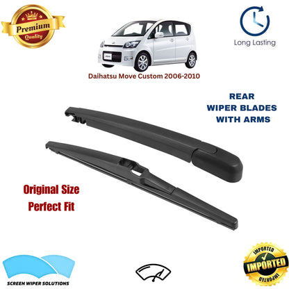 Daihatsu Move Custom 2006-2010 Rear Wiper Blade with Arm in Pakistan