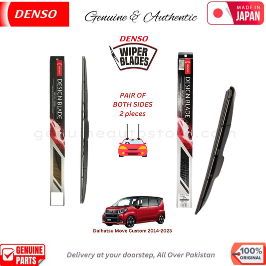 Daihatsu Move Custom 2014-2023 DENSO JAPAN WIPER BLADE SET in Pakistan. 100% Genuine, Original, Best Price, Cash on Delivery Available
