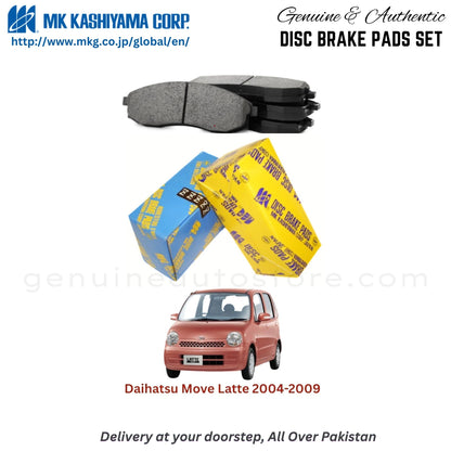 Daihatsu Move Latte 2004-2009 MK Japan  Front Brake Pads in Pakistan, 100% Genuine, Reliable, Best Price, Cash on Delivery Available