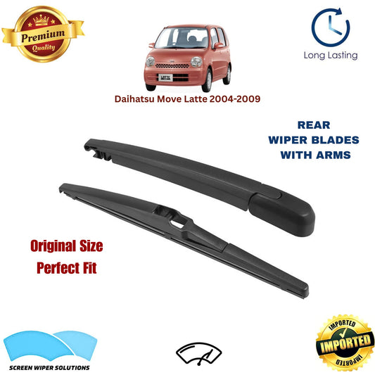 Daihatsu Move Latte 2004-2009 Rear Wiper Blade with Arm in Pakistan