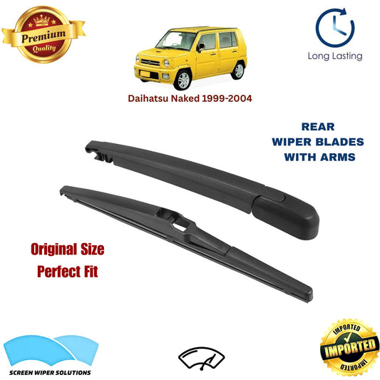 Daihatsu Naked 1999-2004 Rear Wiper Blade with Arm in Pakistan