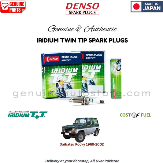 Daihatsu Rocky 1989-2002 DENSO IRIDIUM TWIN TIP SPARK PLUG in Pakistan, 100% Genuine, Reliable, Best Price, Cash on Delivery Available