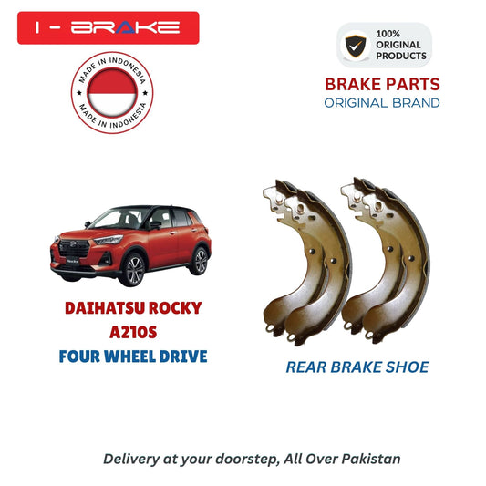 Daihatsu Rocky FWD A210 Rear Brake Shoe Ibrake Indonesia in pakistan