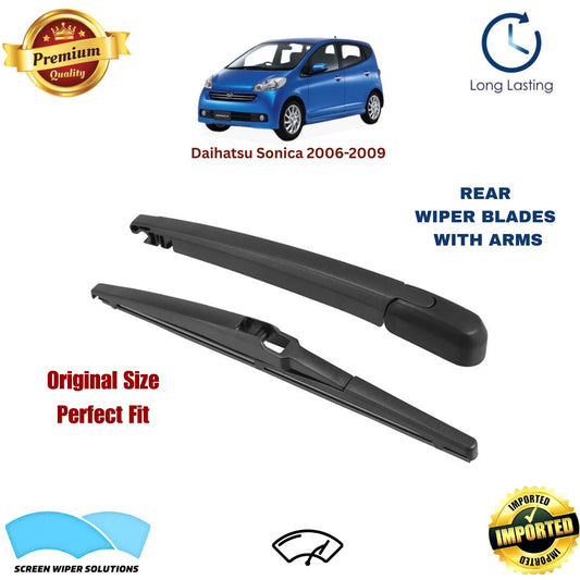 Daihatsu Sonica 2006-2009 Rear Wiper Blade with Arm in Pakistan
