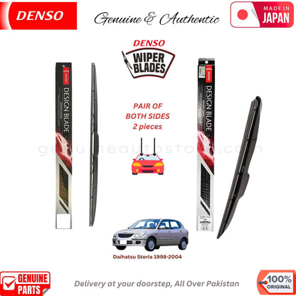 Daihatsu Storia 1998-2004 DENSO JAPAN WIPER BLADE SET in Pakistan. 100% Genuine, Original, Best Price, Cash on Delivery Available