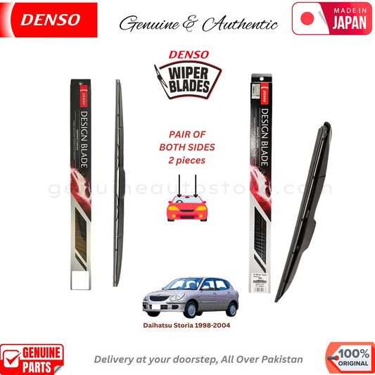 Daihatsu Storia 1998-2004 DENSO JAPAN WIPER BLADE SET in Pakistan. 100% Genuine, Original, Best Price, Cash on Delivery Available