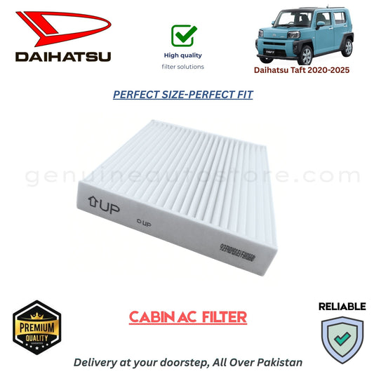 Daihatsu Taft 2020-2025 CABIN AC FILTER in Pakistan. 100% Genuine, Reliable, Best Price, Cash on Delivery Available  
