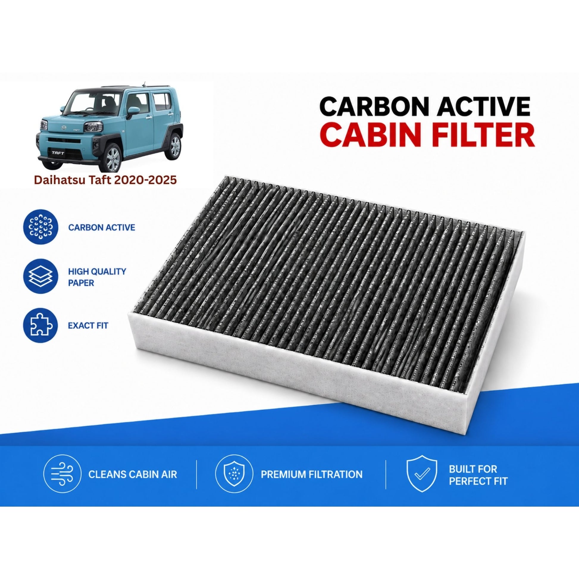 Daihatsu Taft 2020-2025 Cabin Filter Carbon Active