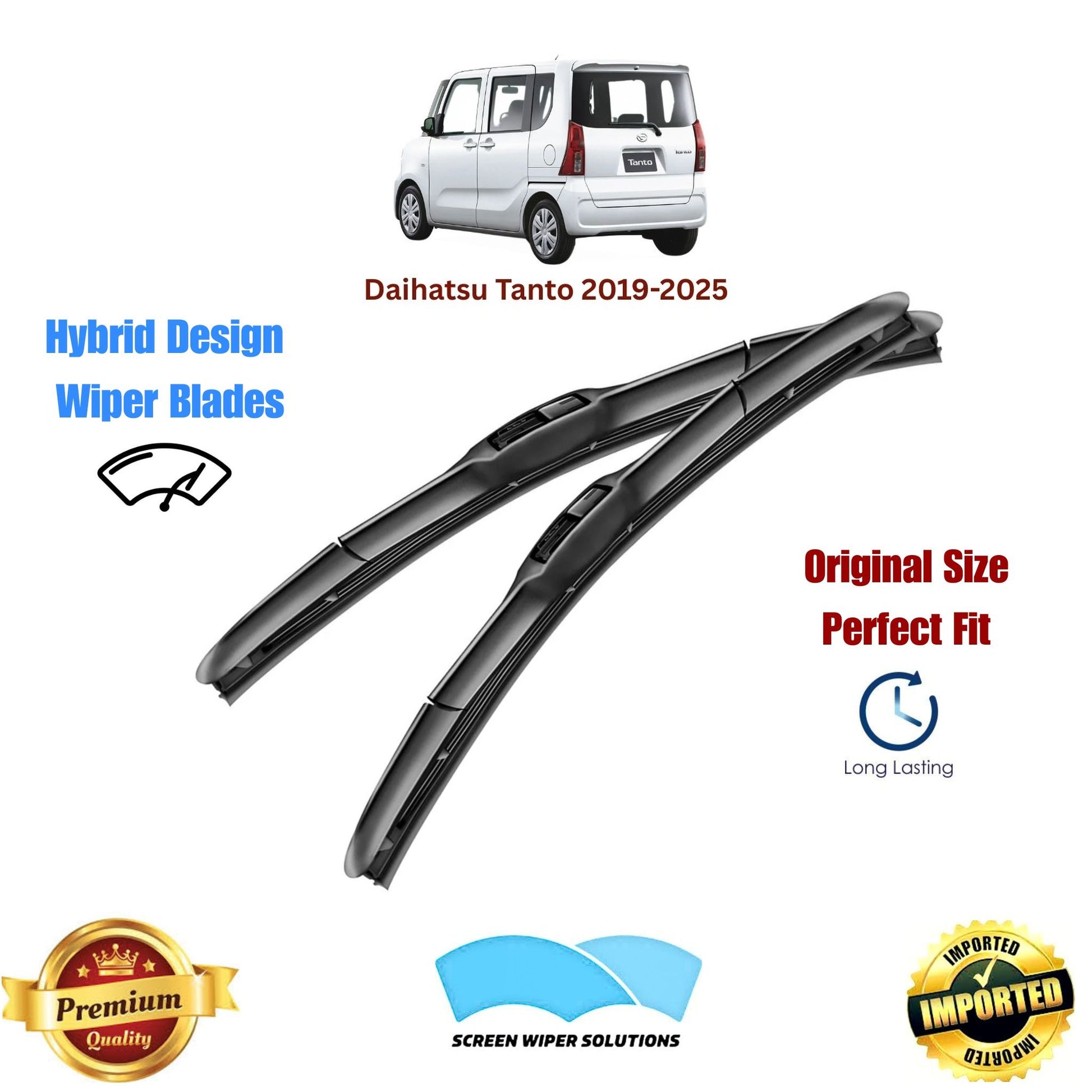 Daihatsu Tanto 2019-2025 Aero_Soft_Wiper_Blade_Set_in_Pakistan