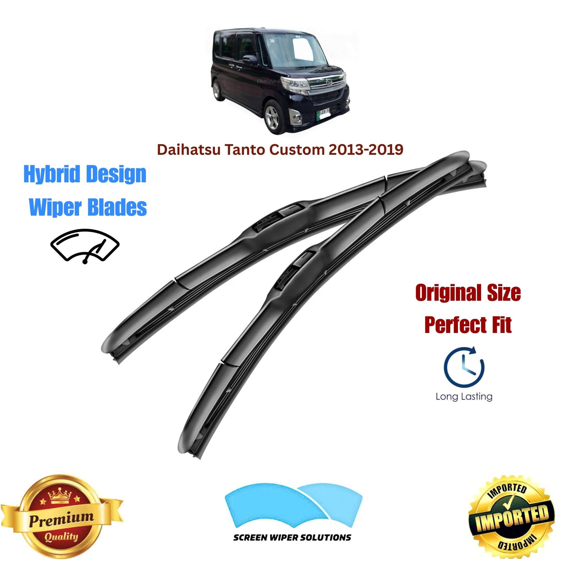 Daihatsu Tanto Custom 2013-2019 Aero_Soft_Wiper_Blade_Set_in_Pakistan