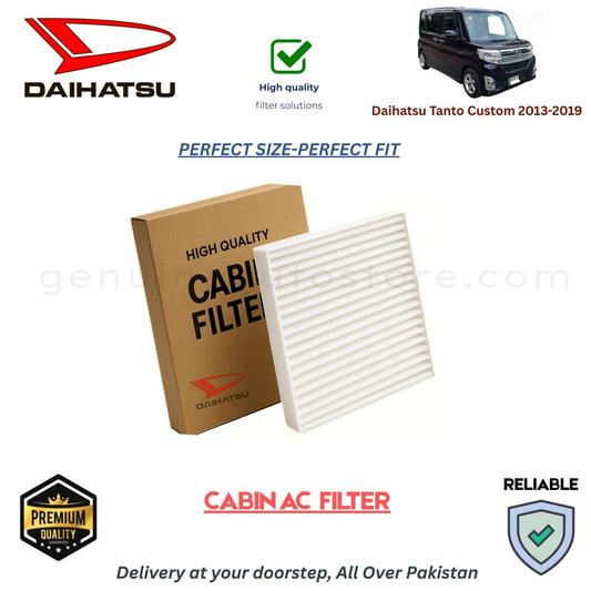 Daihatsu Tanto Custom 2013-2019 CABIN AC FILTER in Pakistan. 100% Genuine, Reliable, Best Price, Cash on Delivery Available 