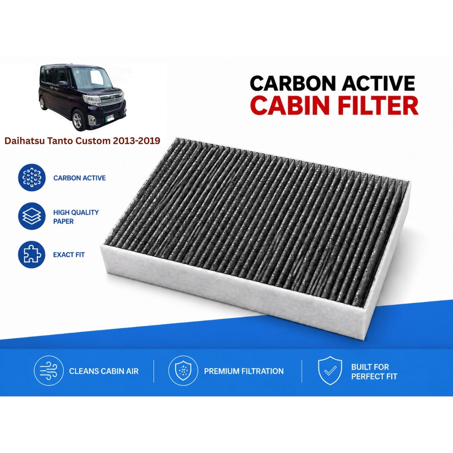 Daihatsu Tanto Custom 2013-2019 Cabin Filter Carbon Active