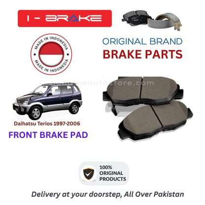 Daihatsu Terios 1997-2006 Front Brake Pads iBrake Indonesia Genuine