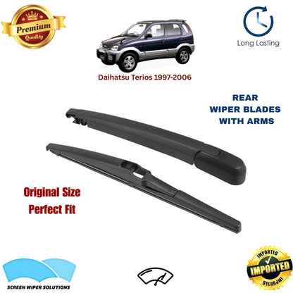 Daihatsu Terios 1997-2006 Rear Wiper Blade with Arm in Pakistan