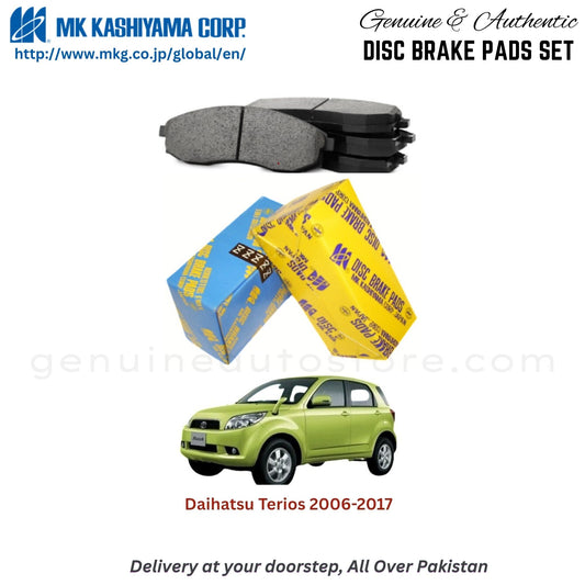 Daihatsu Terios 2006-2017  MK Japan  Front Brake Pads in Pakistan, 100% Genuine, Reliable, Best Price, Cash on Delivery Available