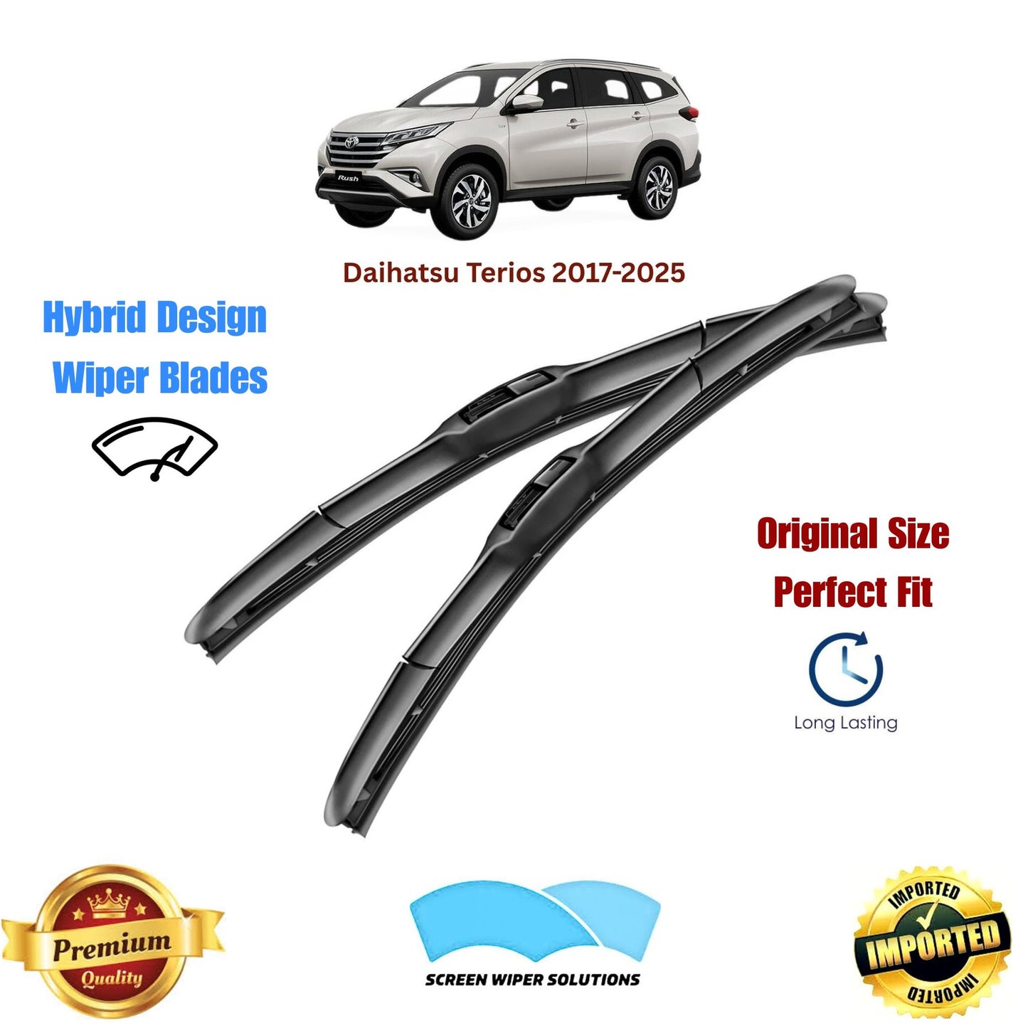 Daihatsu Terios 2017-2025 Aero_Soft_Wiper_Blade_Set_in_Pakistan