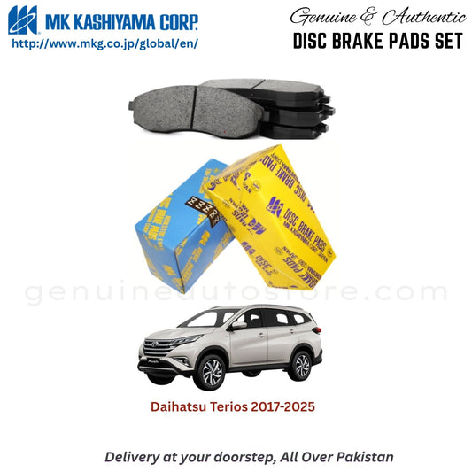 Daihatsu Terios 2017-2025  MK Japan  Front Brake Pads in Pakistan, 100% Genuine, Reliable, Best Price, Cash on Delivery Available