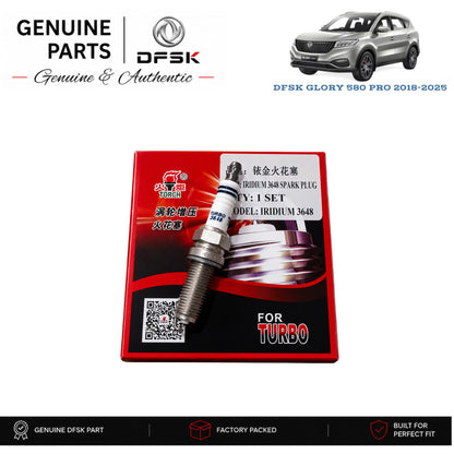 DFSK Glory 580 Pro 2018-2025 genuine spark plugs 4-piece set with authentic packaging – Genuine Auto Store Pakistan