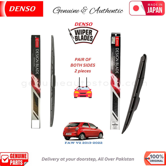 FAW V2 2013-2022 DENSO JAPAN WIPER BLADE SET in Pakistan. 100% Genuine, Original, Best Price, Cash on Delivery Available