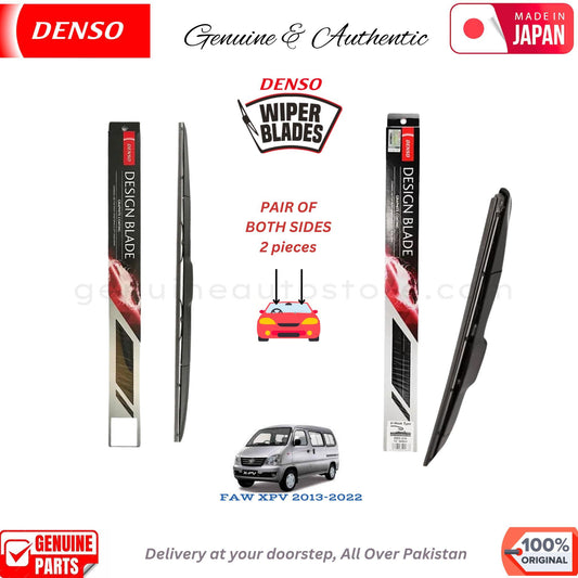 FAW XPV 2013-2022 DENSO JAPAN WIPER BLADE SET in Pakistan. 100% Genuine, Original, Best Price, Cash on Delivery Available