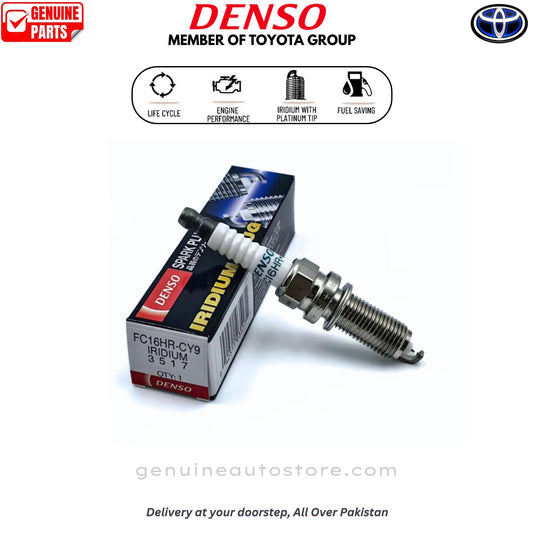 FC16HR-CY9 DENSO IRIDIUM SPARK PLUG 90919-01298 in Pakistan. Genuine parts, smooth drive, easy returns.
