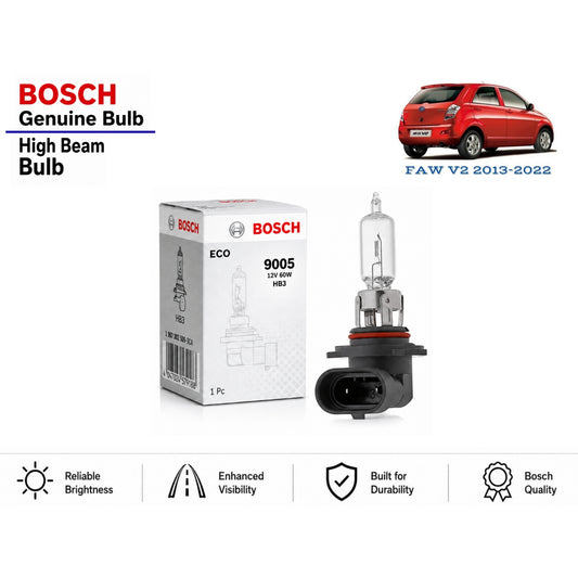 Faw V2 2013-2022 High Beam Headlight Bulb Bosch in Pakistan