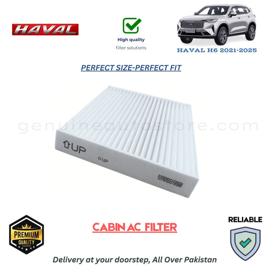 HAVAL H6 2021-2025 CABIN AC FILTER in Pakistan. 100% Genuine, Reliable, Best Price, Cash on Delivery Available 