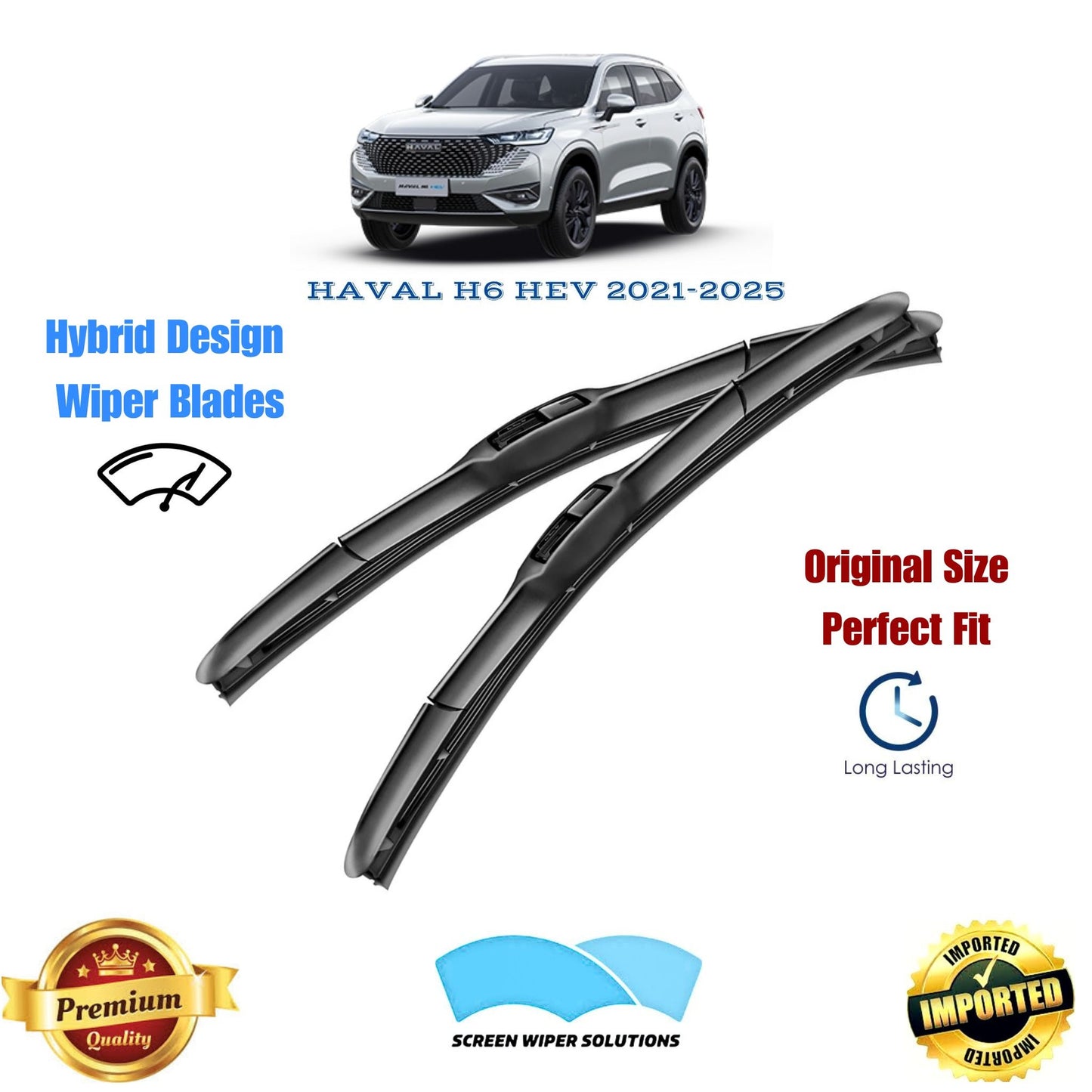 HAVAL H6 HEV 2021-2025 Aero_Soft_Wiper_Blade_Set_in_Pakistan