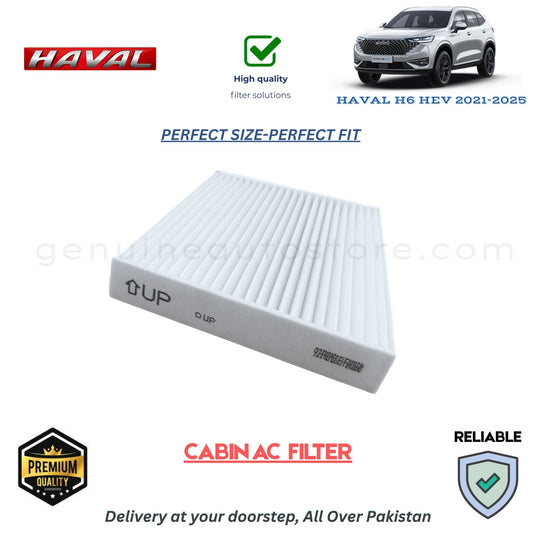 HAVAL H6 HEV 2021-2025 CABIN AC FILTER in Pakistan. 100% Genuine, Reliable, Best Price, Cash on Delivery Available 