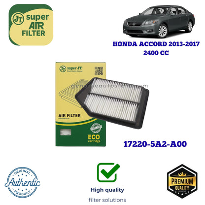 HONDA ACCORD 2013-2017 2400 CC Air Filter Super JT 17220-5A2-A00 in Pakistan