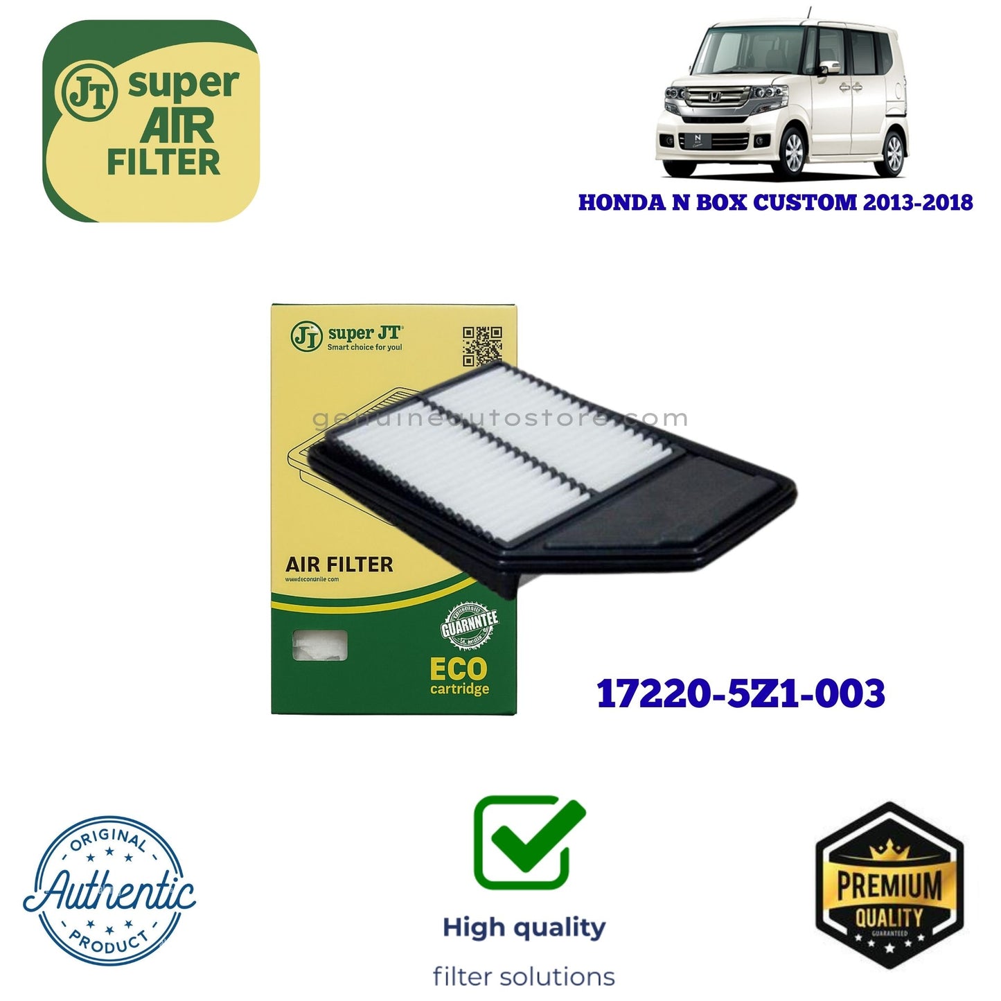 HONDA N BOX CUSTOM 2013-2018 Air Filter Super JT in Pakistan