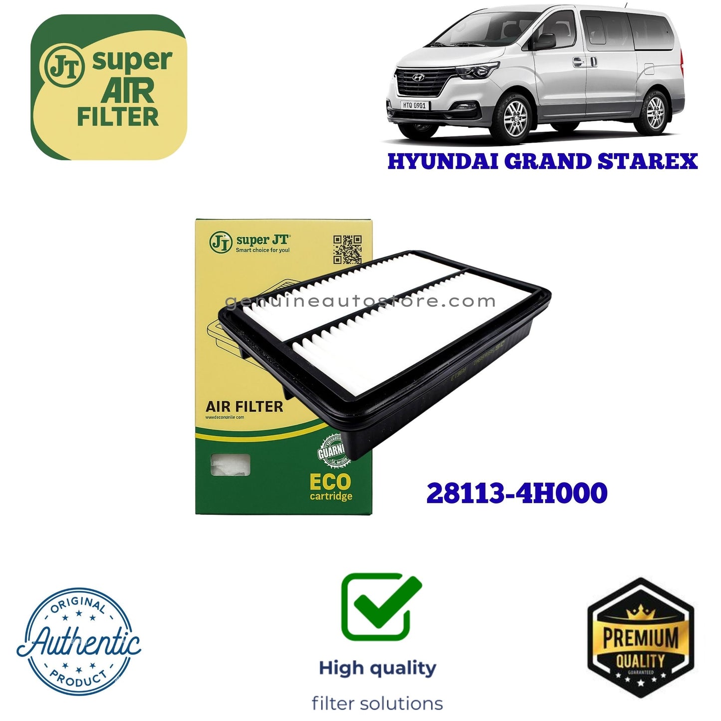 HYUNDAI GRAND STAREX Air Filter Super JT 28113-4H000 in Pakistan