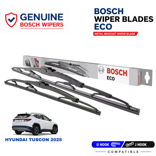 Bosch Genuine metal front wiper set for Hyundai Tucson 2025, pair of two