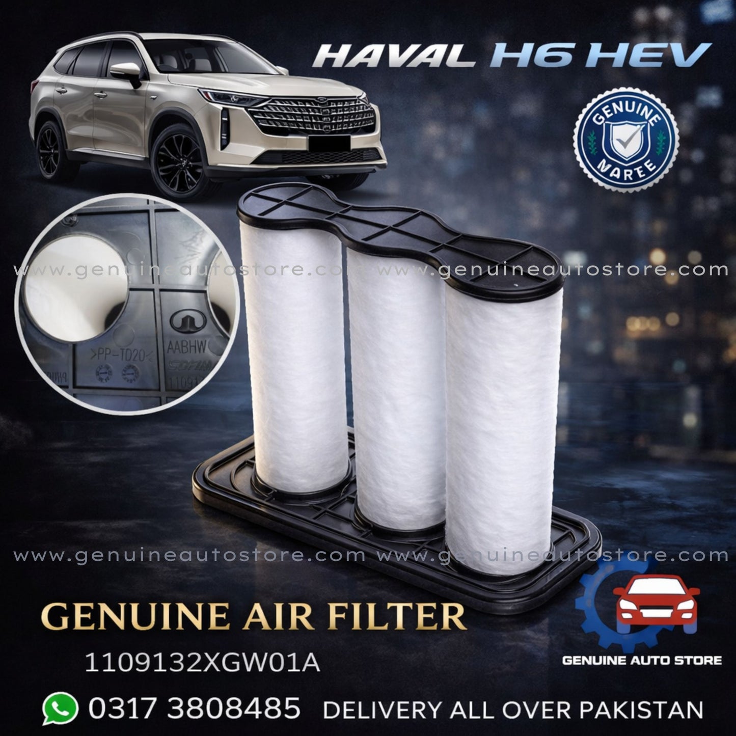 Haval H6 HEV Genuine Air Filter in Pakistan at Best Price