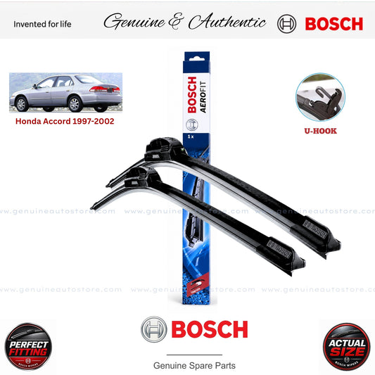 Honda Accord 1997-2002 Bosch Genuine Front Wiper Blade Set Pakistan