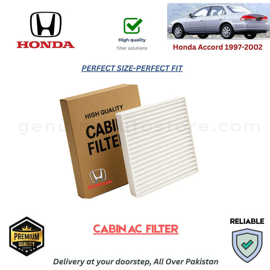 Honda Accord 1997-2002  CABIN AC FILTER in Pakistan. 100% Genuine, Reliable, Best Price, Cash on Delivery Available 