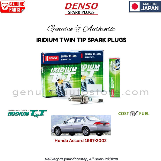 Honda Accord 1997-2002 DENSO IRIDIUM TWIN TIP SPARK PLUG in Pakistan, 100% Genuine, Reliable, Best Price, Cash on Delivery Available   
