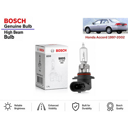 Honda Accord 1997-2002 High Beam Headlight Bulb Bosch in Pakistan
