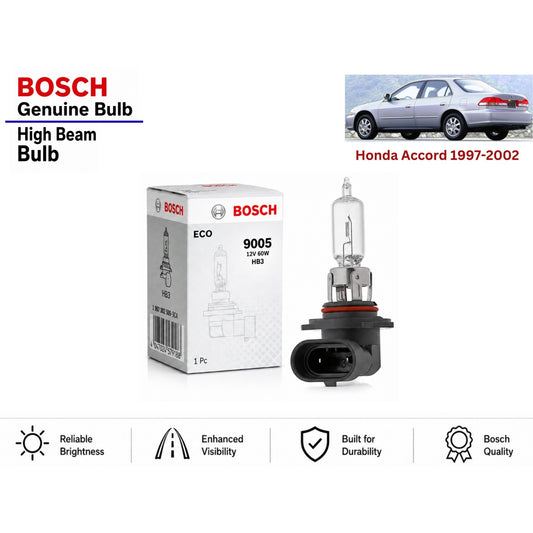 Honda Accord 1997-2002 High Beam Headlight Bulb Bosch in Pakistan