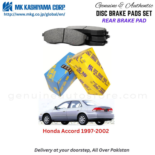 Honda Accord 1997-2002 Rear Brake Pads MK Japan in Pakistan. 100% Genuine, Reliable, Best Price, Cash on Delivery Available